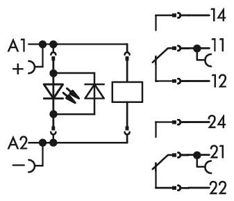 WAGO 788-312 Relaismodul, 