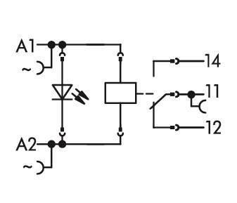 WAGO 788-508 Relaismodul, 