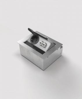 BS Tischsteckdose 3202E 2x     3202E-1-1 