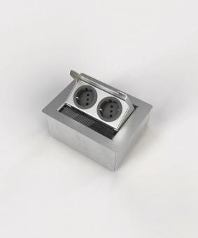 BS Tischsteckdose 3202E 2x     3202E-1-1 