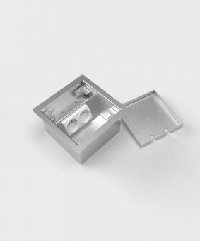 BS Bodensteckdose 8502B 2x     8502B-1-0 