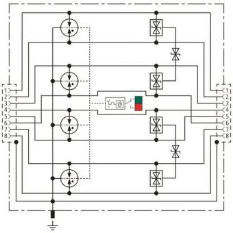 Dehn 929161 DEHNpatch   DPA CL8 EA 4PPOE 