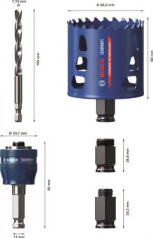 Bosch EXPERT Lochsäge Aufnahme 11mm 
