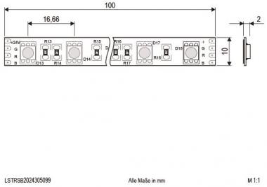 EVN RGB-LED-Stripe      LSTRSB2024305099 