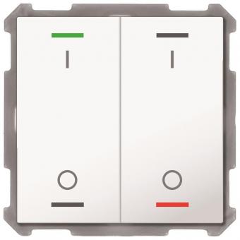 MDT BE-TAL6302.B1 Taster Light 63 2fach 