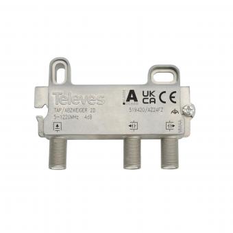 Televes 2-fach End-Abzweiger      AZ24FZ 