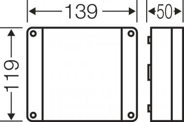 HENS Abzweigkasten 2,5qmm leer    DP9220 