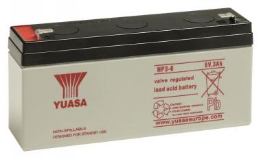 YUASA Bleiakku 6V 3Ah NP3-6        NP3-6 