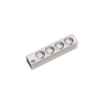 Bachmann 10" 1HE 4xSchuko Strom 333.0122 
