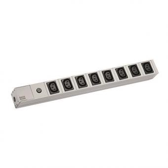 Bachmann 19" 1HE 8xIEC 1xFUSE    333.408 