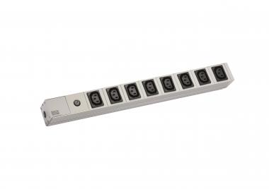 Bachmann 19" 1HE 8xIEC 1xFUSE    333.540 