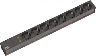 Bachmann 19" 1HE 8xSchuko 1xÜSS  333.534 
