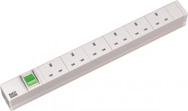 Bachmann 19" 1HE 6xUK 1xSchalter 333.805 