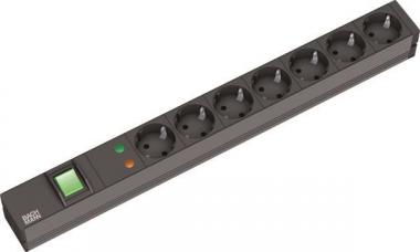 Bachmann 19" 1HE 7xSchuko 1xÜSS  333.535 