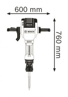 Bosch Abbruchhammer GSH 27 VC 