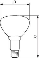PHIL Infrarotlampe R125 250W    57521025 