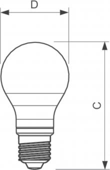 PHIL CorePro LEDbulb 4,5-40W/827 E27 