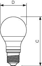 PHIL CorePro LEDbulb 4,5-40W/827 E27 