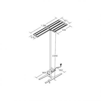 Brumberg LED-Stehleuchte      77413694ST 