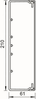 OBO WDK60210RW Wand-u.Deckenkanal 
