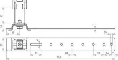 Dehn 206171     DLH DG 8 H32 L205 V2A AL 