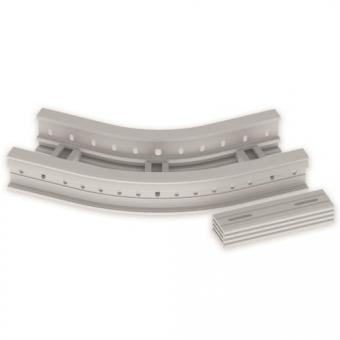 Flachbogen 45  halogenfrei grau 85x200 R 