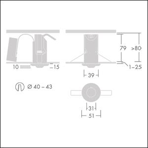 Thorn Voyager FIT MRC E3 NM     96629566 