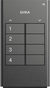 GIRA 512400 RF Handsender 4fach KNX 