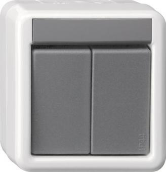 GIRA 516130 Taster-BA 2fach 1-Punkt KNX 