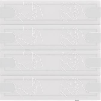 GIRA 5004003 Tastsensor4 Komfort 4fach 