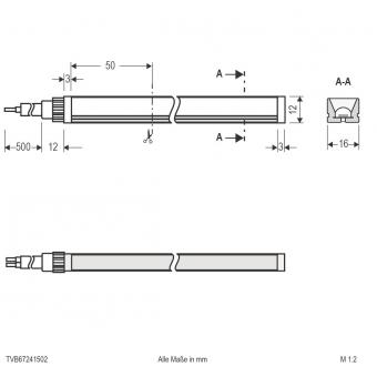 EVN LED-Neon-Flex Topview    TVB67241502 
