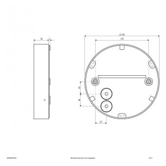 EVN LED Wandanbau -          WAR65081602 