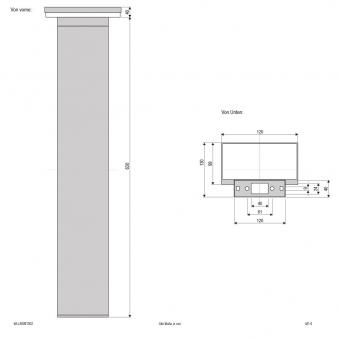 EVN LED-Pollerleuchte IP54   WLL65081502 