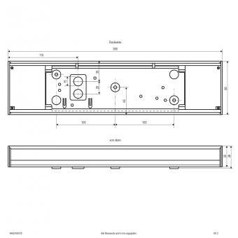 EVN LED Wandanbau -2-flmg.    WA20160125 