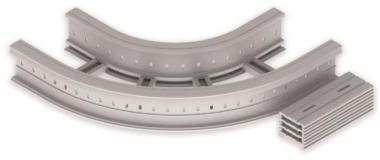 Unex Flachbogen 90  lichtgrau   67326-04 