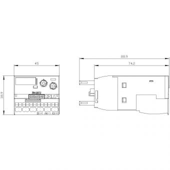 SIEM Zeitrelais, AC/DC 24- 3RA2832-2DG10 