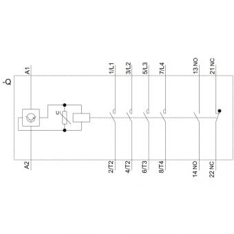 Siemens Schütz, 4S,   3RT2336-1NB30-4AA0 