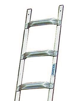 Krause Dachleiter Alu 14 Sprossen 804334 