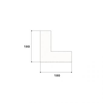 GGK Inneneck BR 60x110/80-9005, PVC 