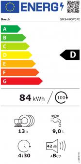 Bosch SMS4HKW07E ws Geschirrspüler (EX) 