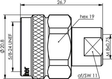 TG ADAPTER N-FME (M-M)       J01027A0013 