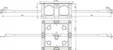 DEHN UP-Trennstellenkasten        476016 