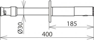 Dehn 745414 EGSQSTK400     EG SQ STK 400 