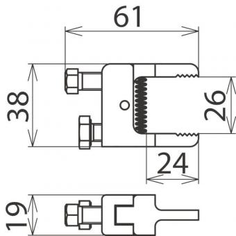 Dehn 745509 KKS M8 0 24 KKS M8 0 24 SK10 
