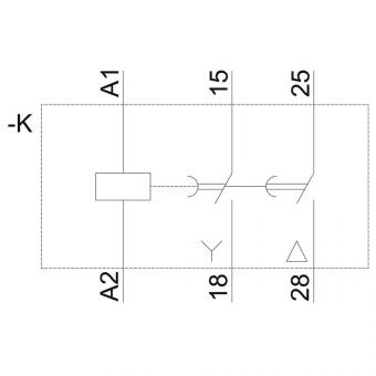 Siemens 7PV15781BW30 Zeitrelais Stern- 