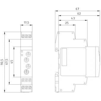 Siemens 7PV15781BW30 Zeitrelais Stern- 