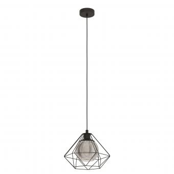 EGLO HL/1 E27 Ø325 Schwarz/Sw-Transp. 