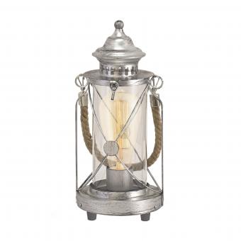 EGLO Tischleuchte BRADFORD silber- 49284 