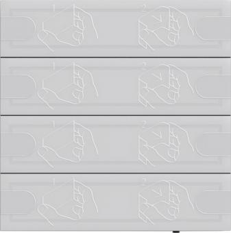 GIRA 1044028 Tastsens.4.95 Komfort 4f 