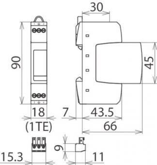 DEHN Rail Überspannungsableiter   953205 
